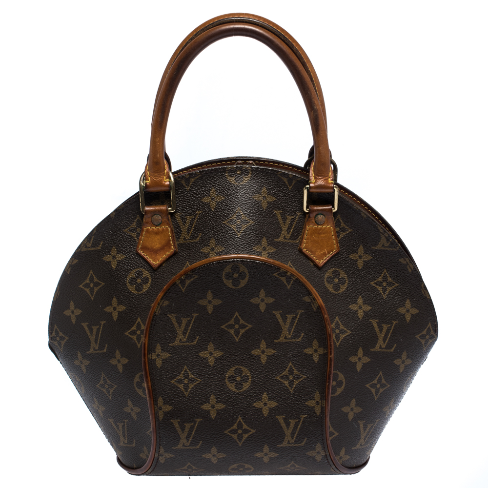 Louis Vuitton Monogram Coated Canvas and Leather Ellipse PM Bag