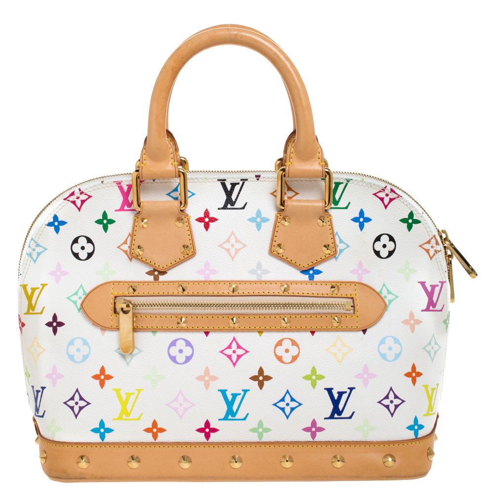 louis vuitton alma pm multicolor