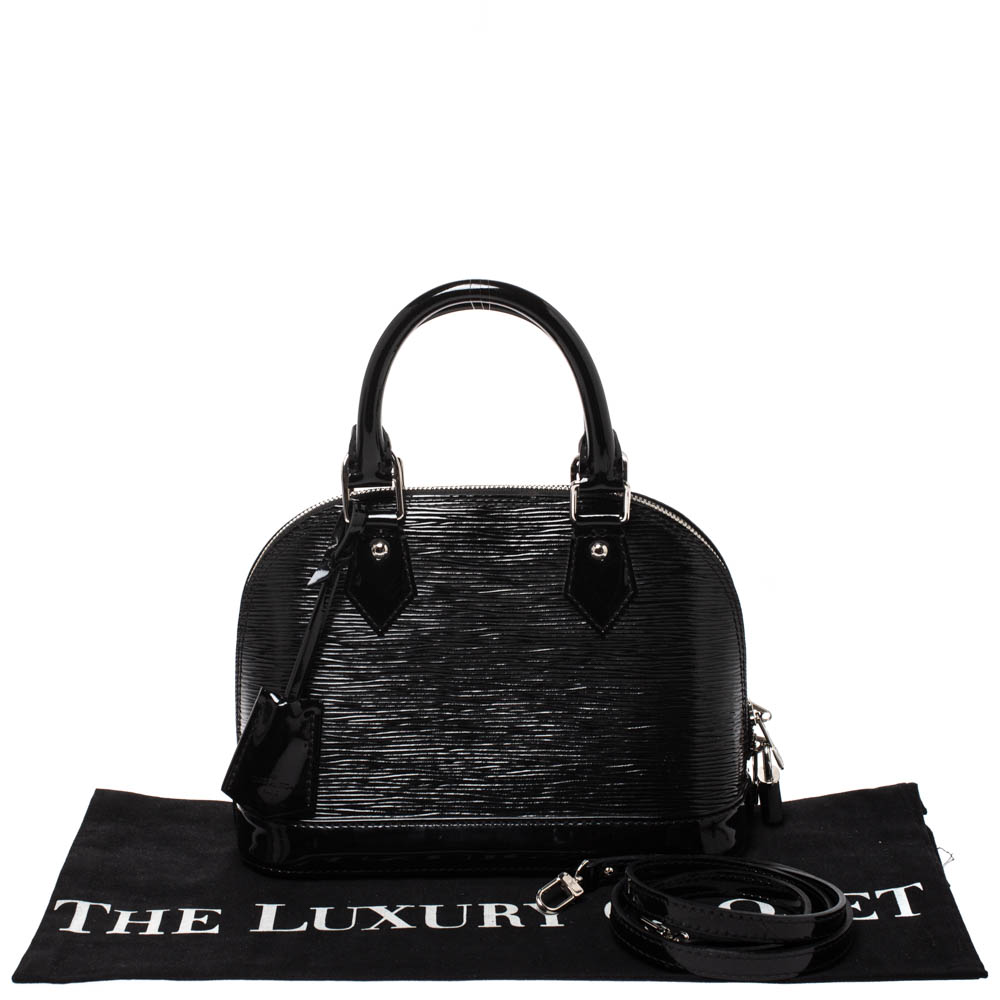 Louis Vuitton - Néo Alma BB Bag - Black - Monogram Leather - Women - Luxury