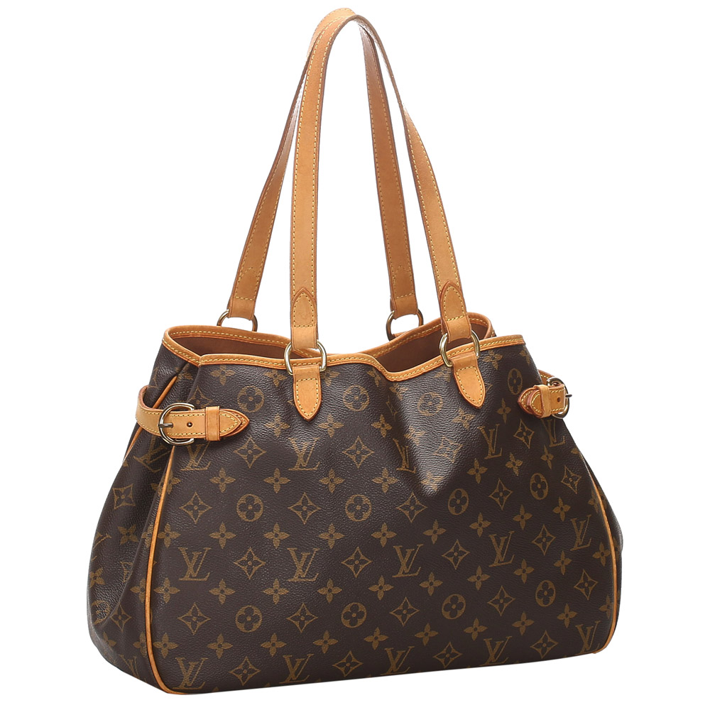 

Louis Vuitton Monogram Canvas Batignolles Vertical Bag, Brown