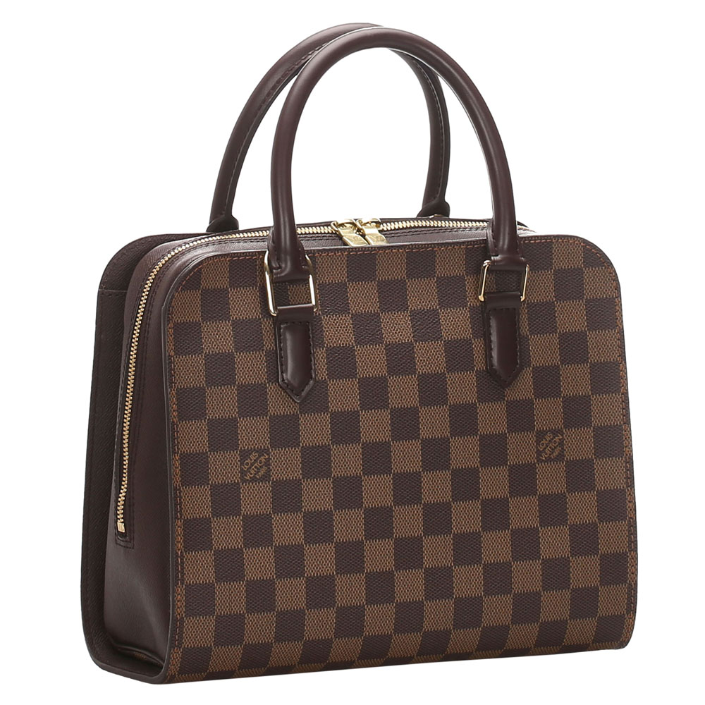 

Louis Vuitton Damier Ebene Canvas Triana Bag, Brown