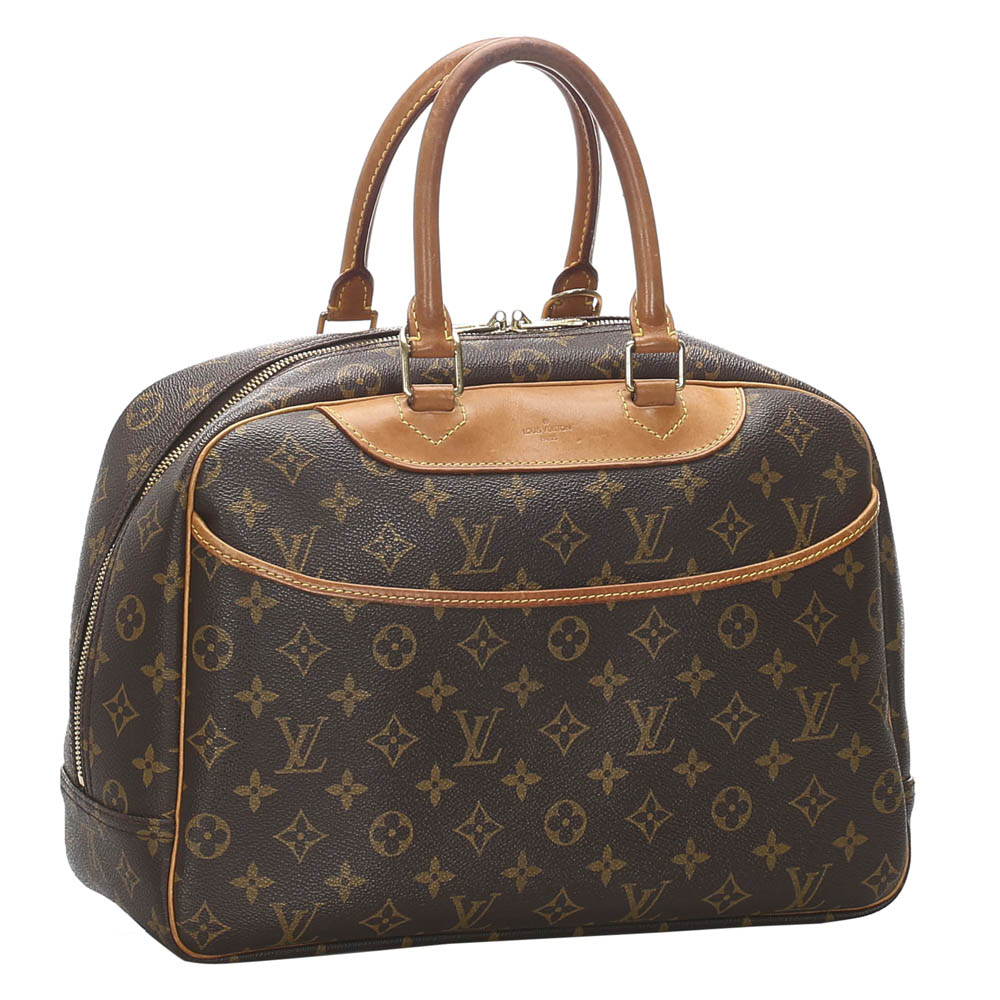 

Louis Vuitton Monogram Canvas Deauville Bag, Brown