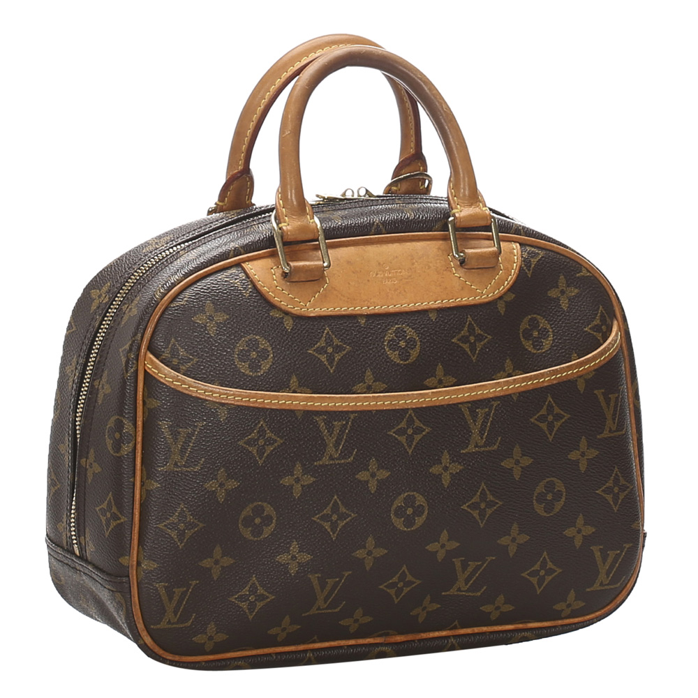 

Louis Vuitton Monogram Canvas Trouville Bag, Brown