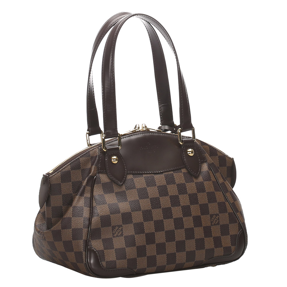 

Louis Vuitton Damier Ebene Canvas Verona PM Bag, Brown