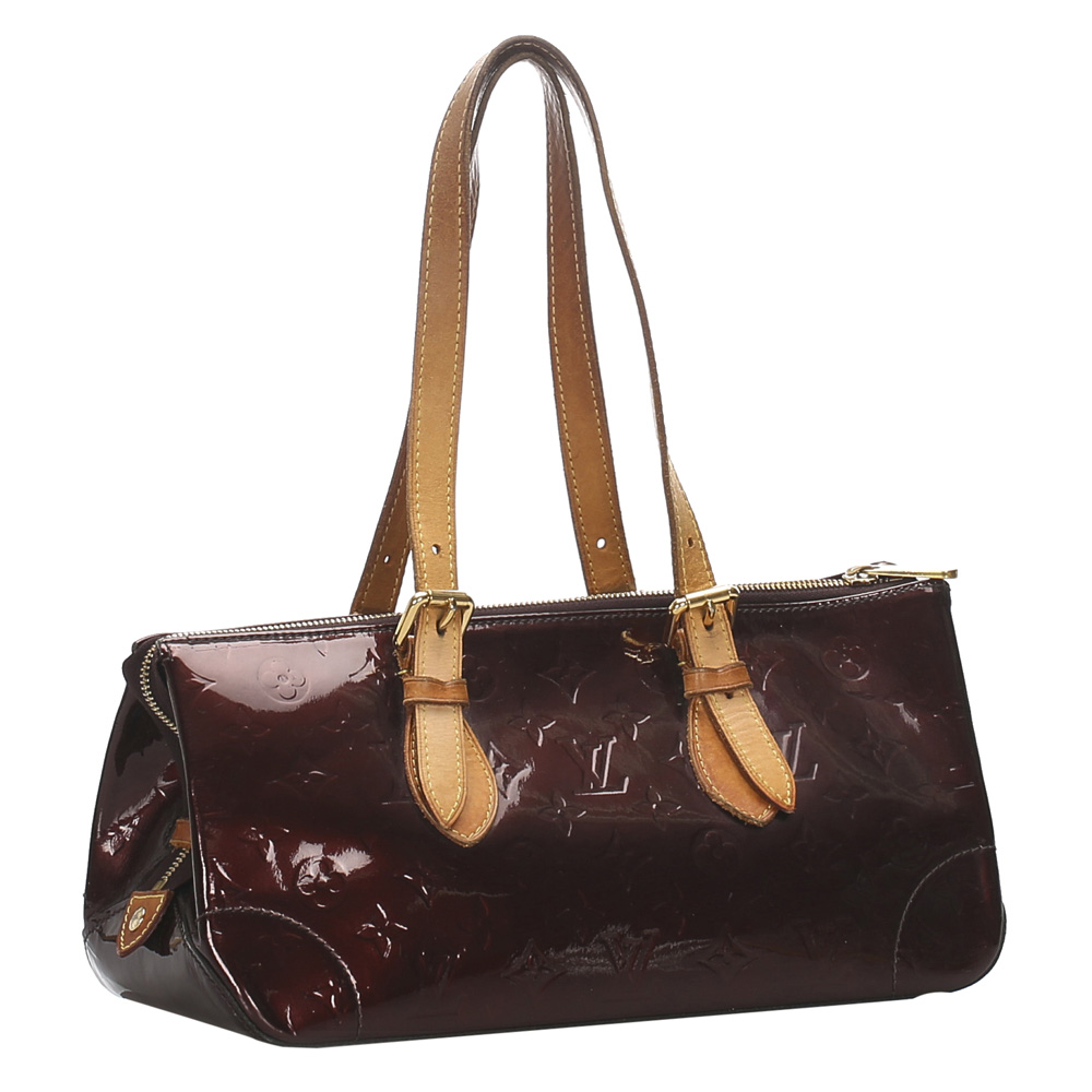 

Louis Vuitton Amarante Vernis Rosewood Bag, Red