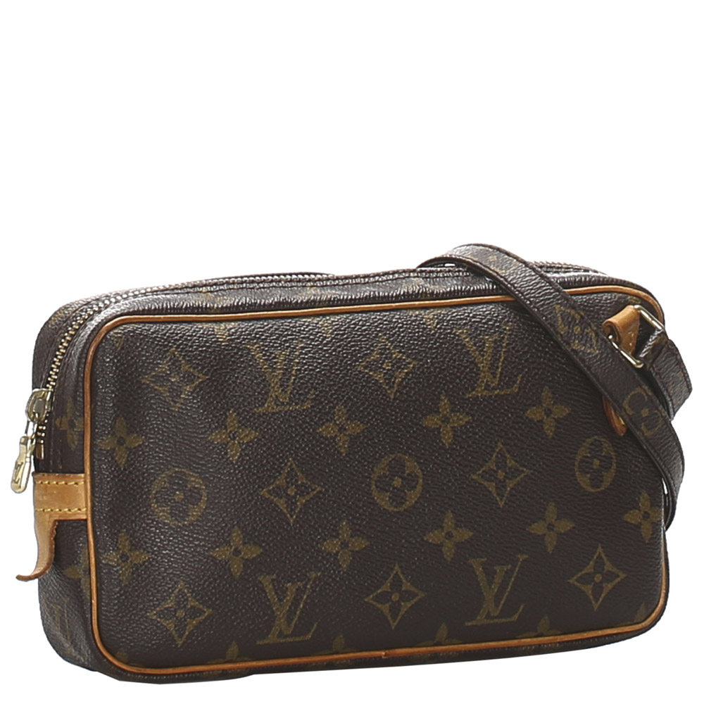 

Louis Vuitton Monogram Canvas Marly Bandouliere Bag, Brown