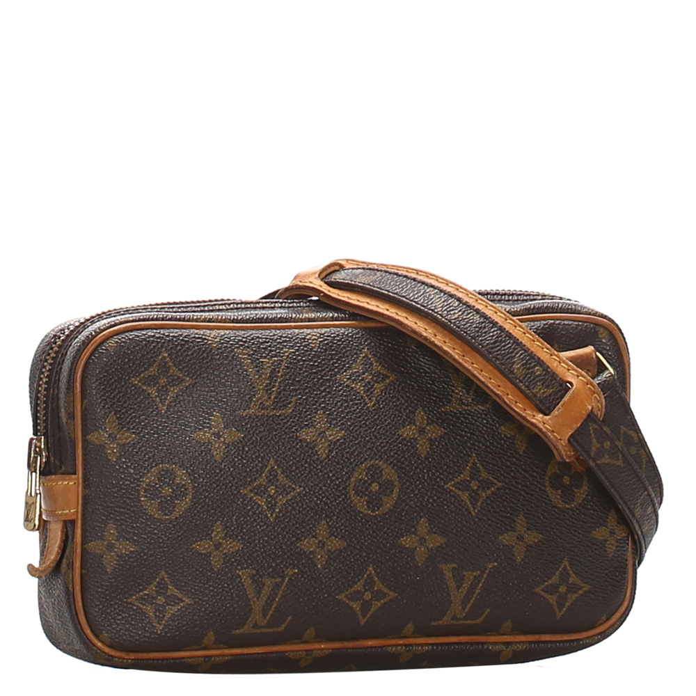 

Louis Vuitton Monogram Canvas Marly Bandouliere Bag, Brown