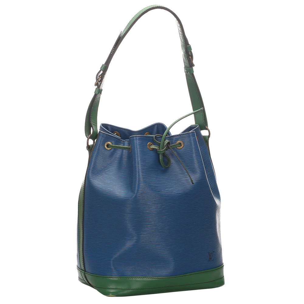 

Louis Vuitton Blue/Green Epi Leather Noe Bag