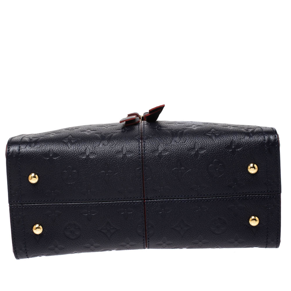 Louis Vuitton Sully Tote Monogram Empreinte Leather PM Red 18429449