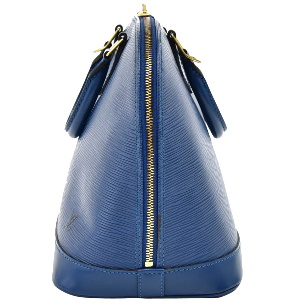 

Louis Vuitton Blue Epi Leather Alma Bag