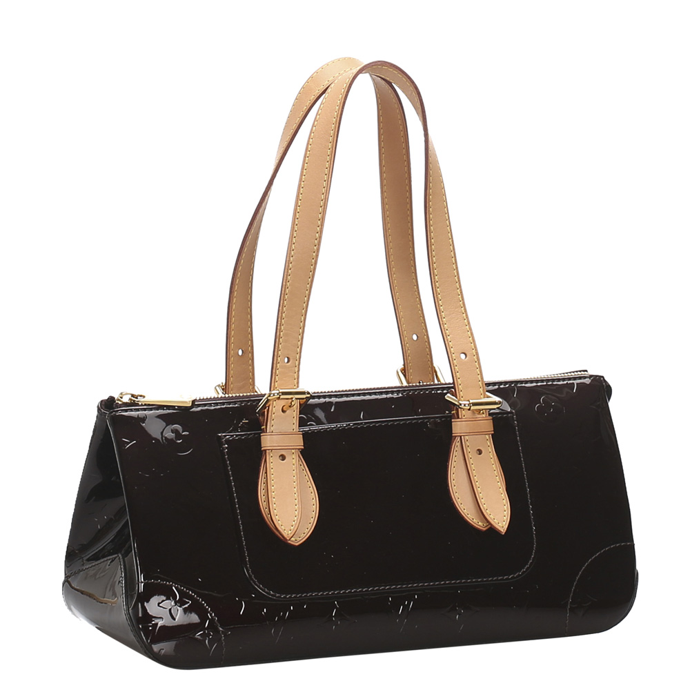 

Louis Vuitton Purple Vernis Rosewood Bag