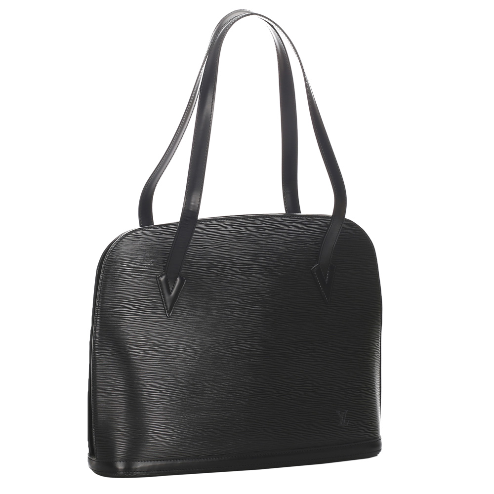 

Louis Vuitton Black Epi Leather Lussac Bag