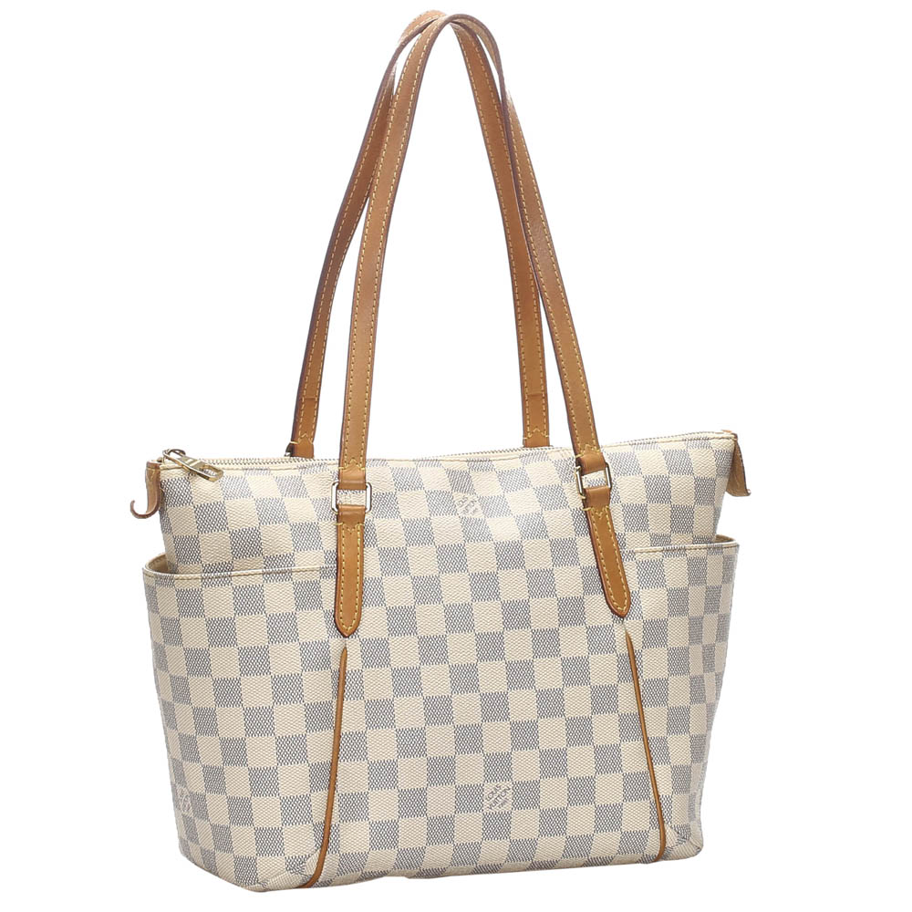 

Louis Vuitton Damier Azur Canvas Totally PM Bag, Blue