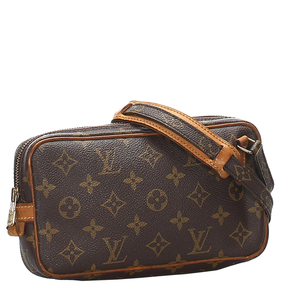 

Louis Vuitton Monogram Canvas Marly Bandouliere Bag, Brown