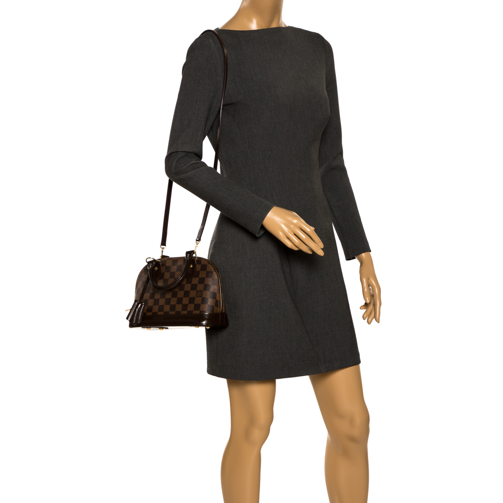 

Louis Vuitton Monogram Canvas Alma BB Bag, Brown