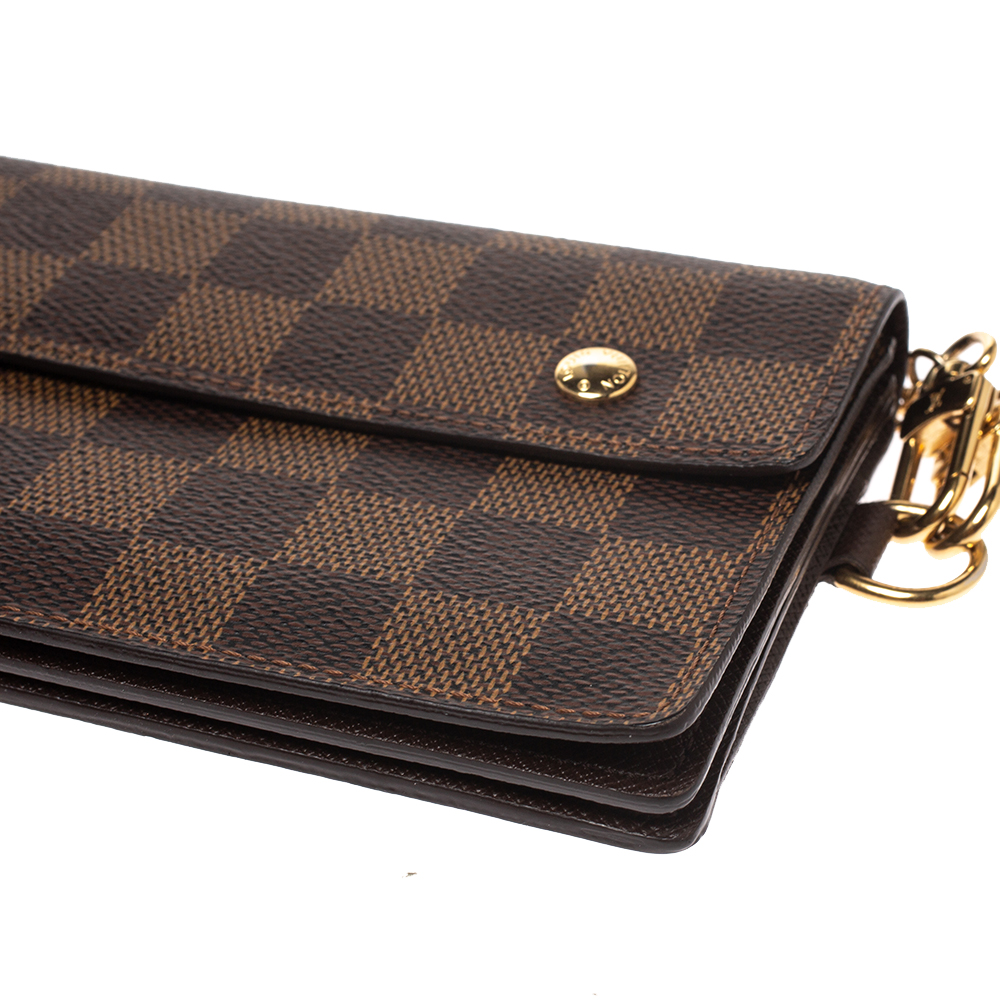 Louis Vuitton LV Monogram Coated Canvas French Purse - Brown Wallets,  Accessories - LOU752501