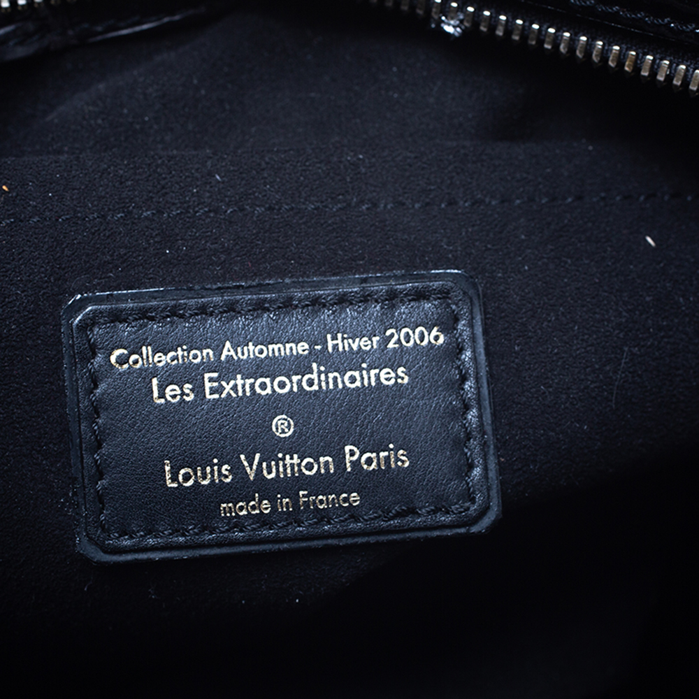 Louis Vuitton Limited Edition Moka Embossed Monogram Leather and Alligator  Les Extraordinaires City Steamer Bag - Yoogi's Closet