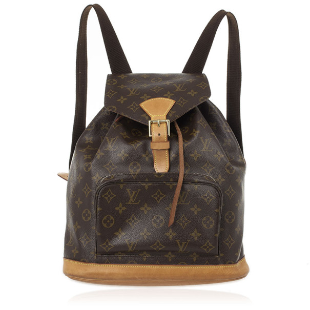 Pre Owned Louis Vuitton Monogram Canvas Montsouris GM Backpack 