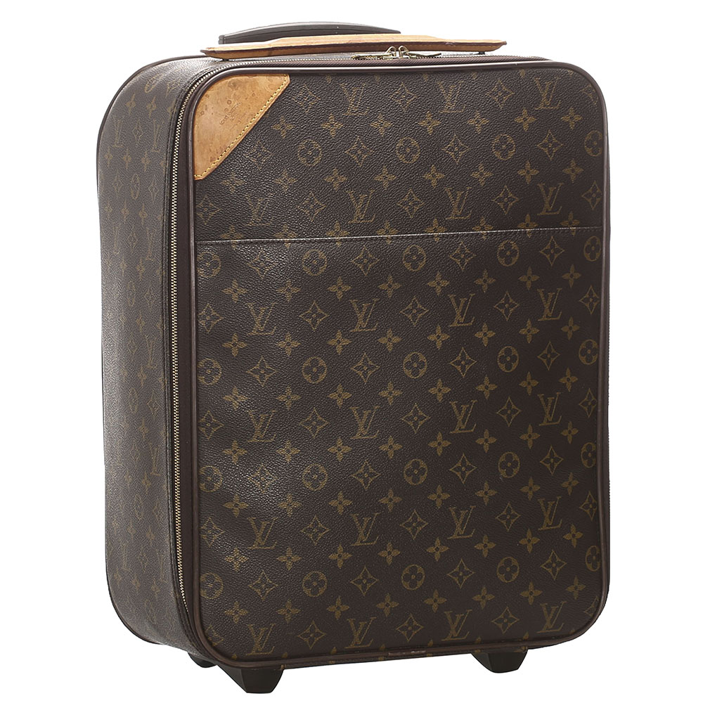 

Louis Vuitton Monogram Canvas Pegase 45 Bag, Brown