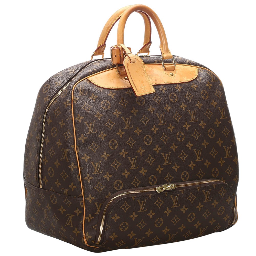 

Louis Vuitton Monogram Canvas Evasion Bag, Brown