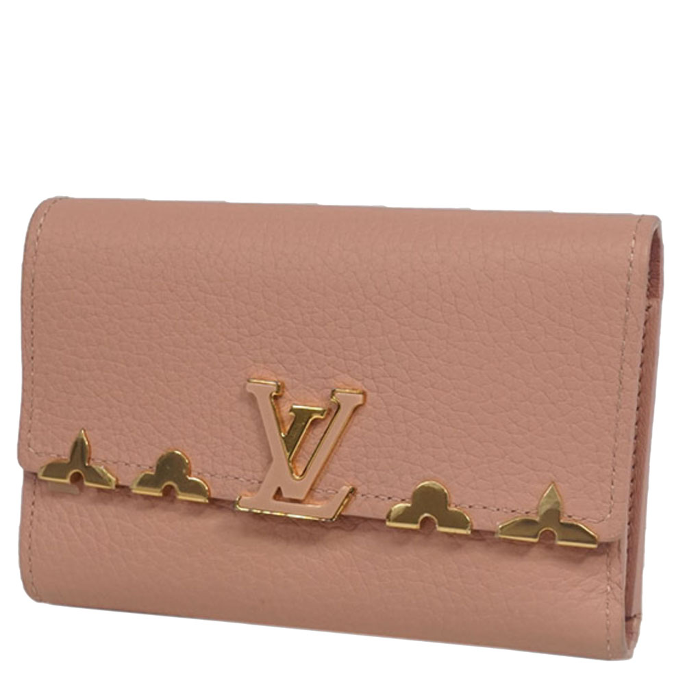 

Louis Vuitton Pink Taurillon Leather Capucines Wallet