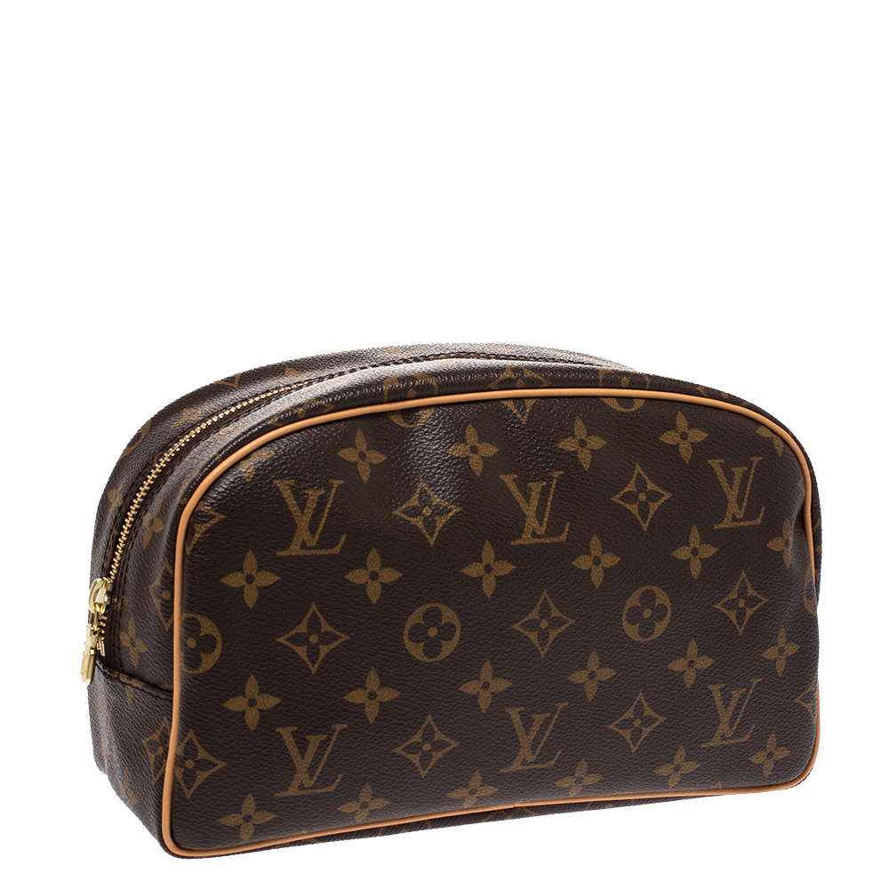 Louis Vuitton Monogram Trousse Toiletry Pouch 25 - Brown Cosmetic Bags,  Accessories - LOU706215