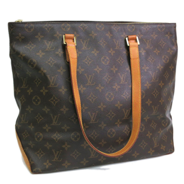 Pre Owned Louis Vuitton Monogram Cabas Mezzo Tote