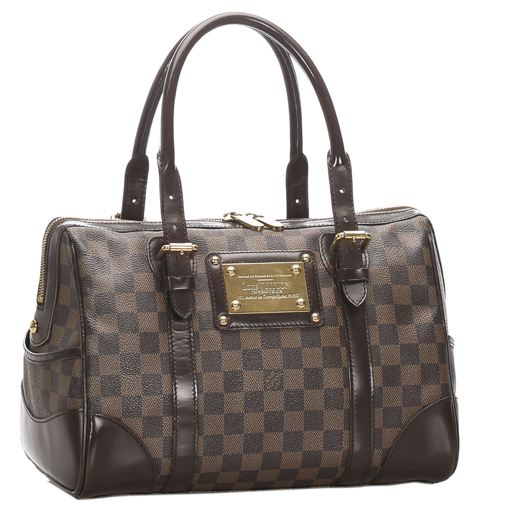 

Louis Vuitton Damier Ebene Canvas Berkeley Bag, Brown