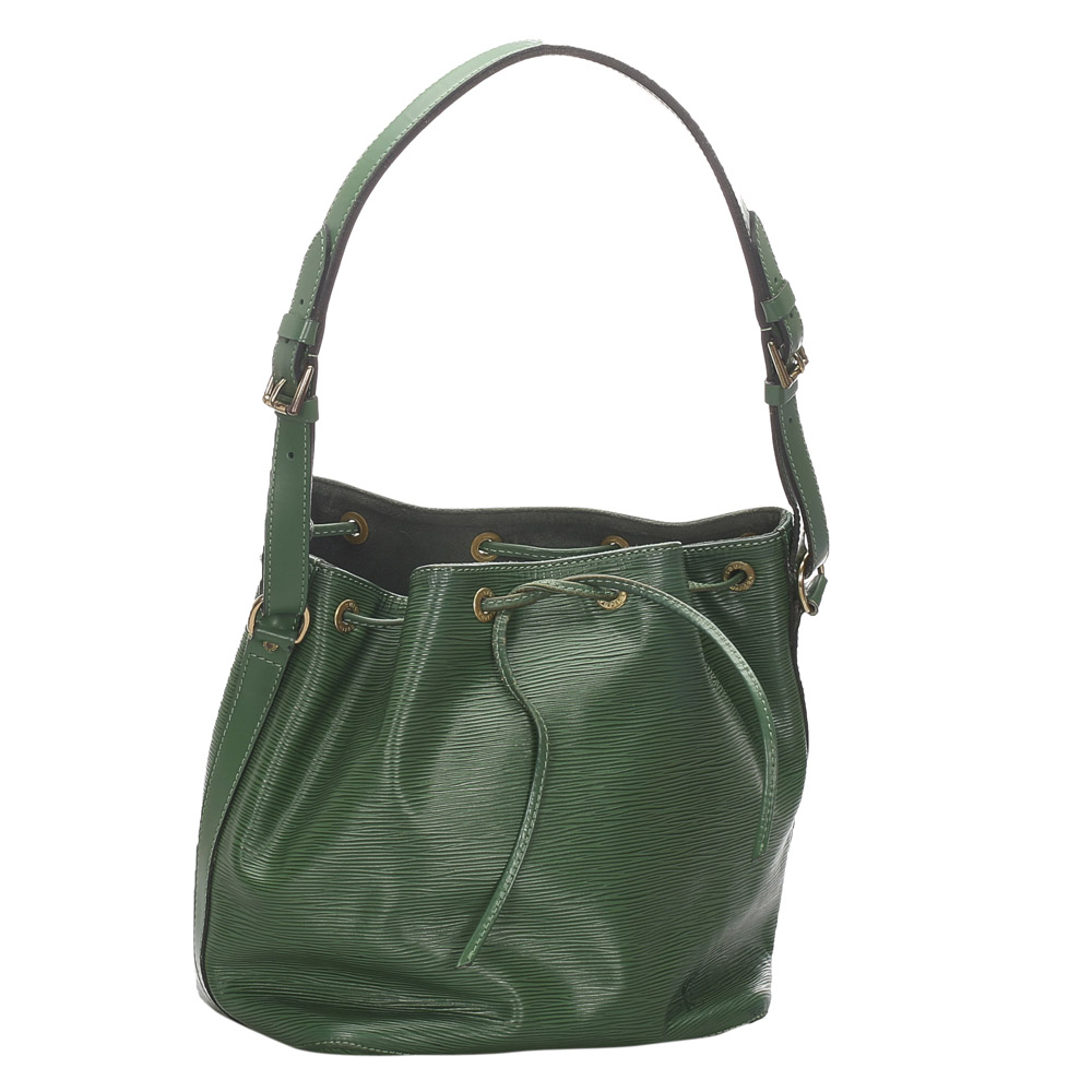 

Louis Vuitton Green Epi Leather Petit Noe Bag