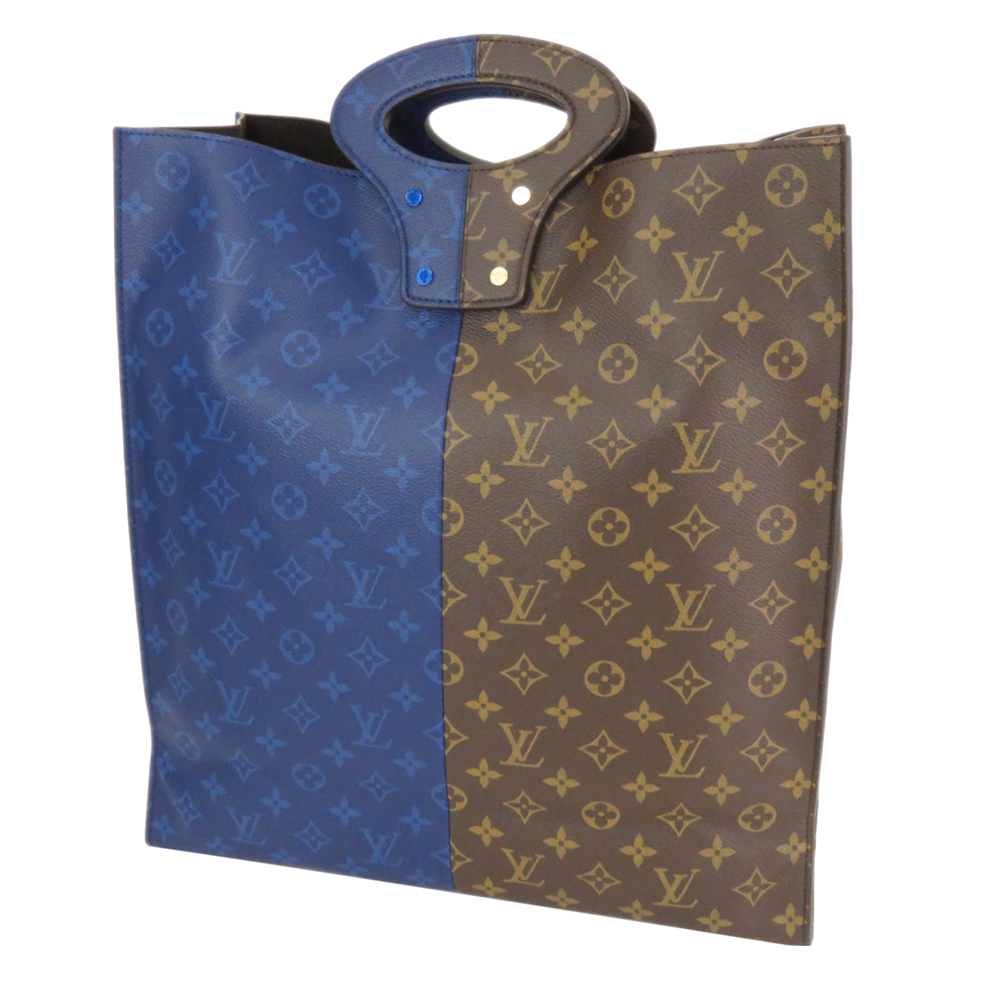 

Louis Vuitton Blue/Monogram Canvas Split Pacific Tote Bag