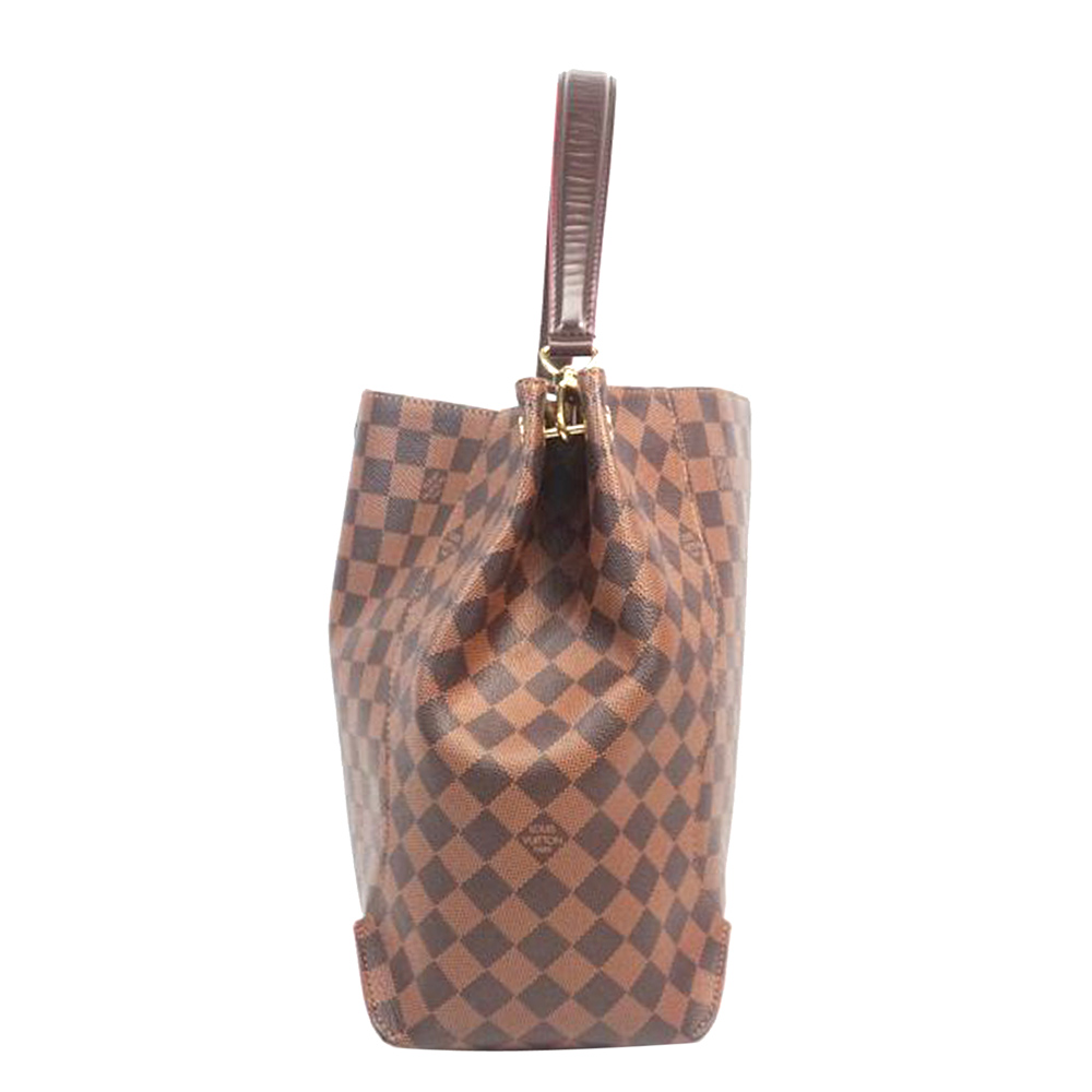 

Louis Vuitton Damier Ebene Canvas Caissa Hobo Bag, Brown