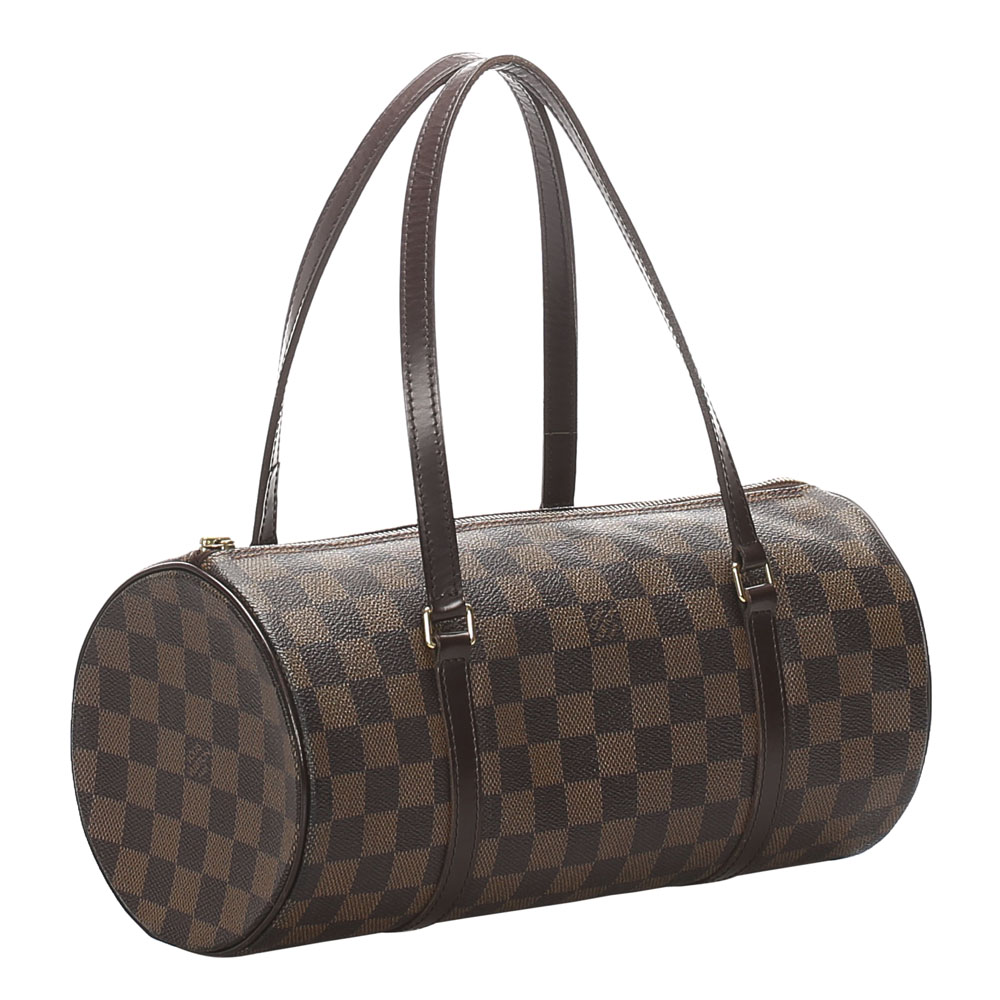 

Louis Vuitton Damier Ebene Canvas Papillon 30 Bag, Brown