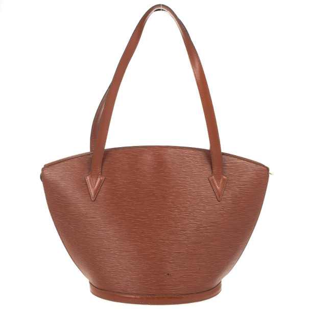 Pre Owned Louis Vuitton Vintage Fawn Epi Saint Jacques GM Bag