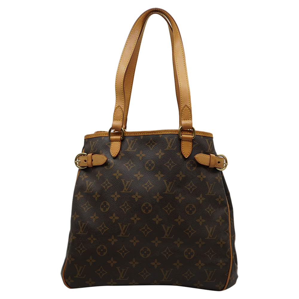 

Louis Vuitton Monogram Canvas Batignolles Vertical Bag, Brown