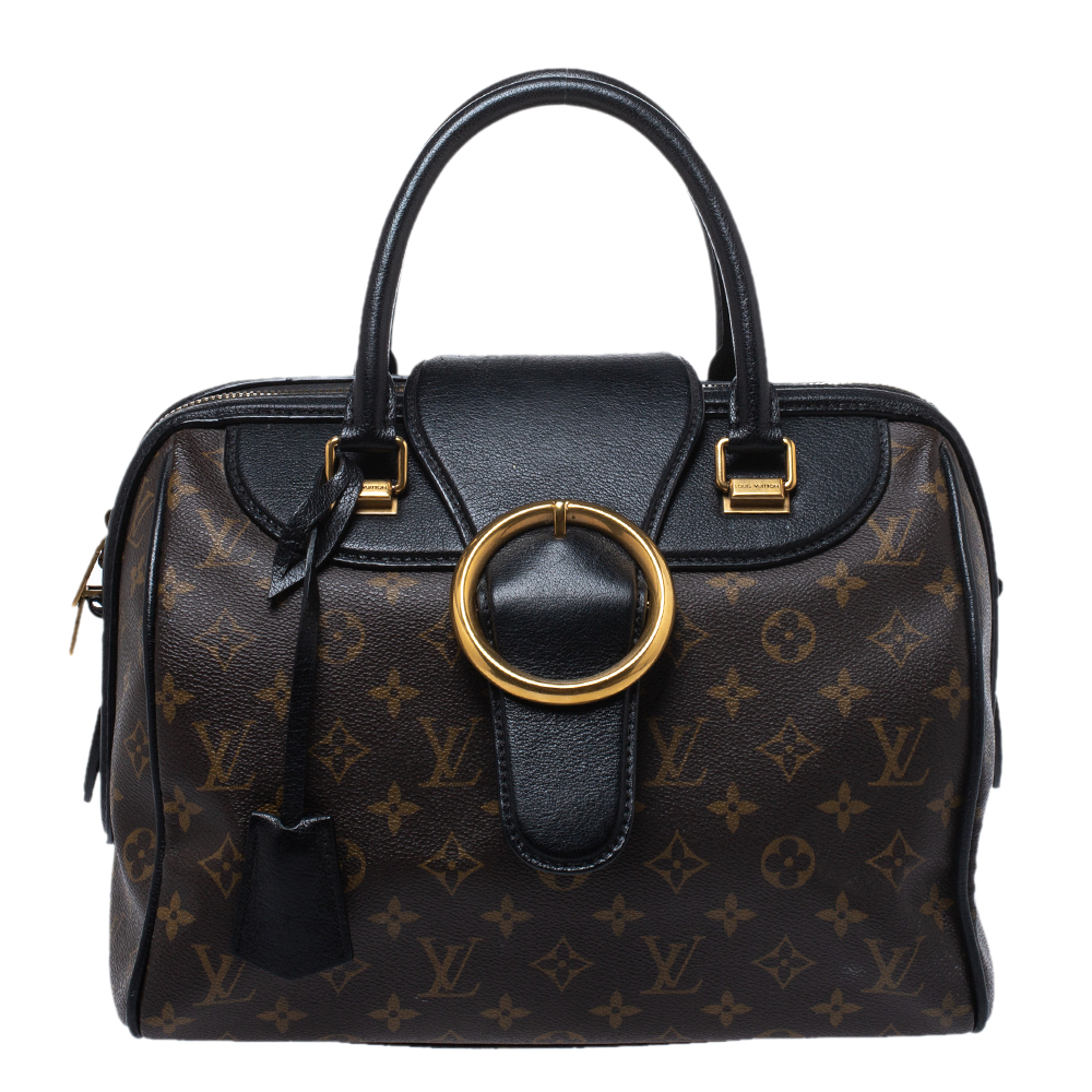 Louis Vuitton Black Monogram Coated Canvas Game on Félicie Pochette Gold Hardware, 2020 (Very Good), Womens Handbag