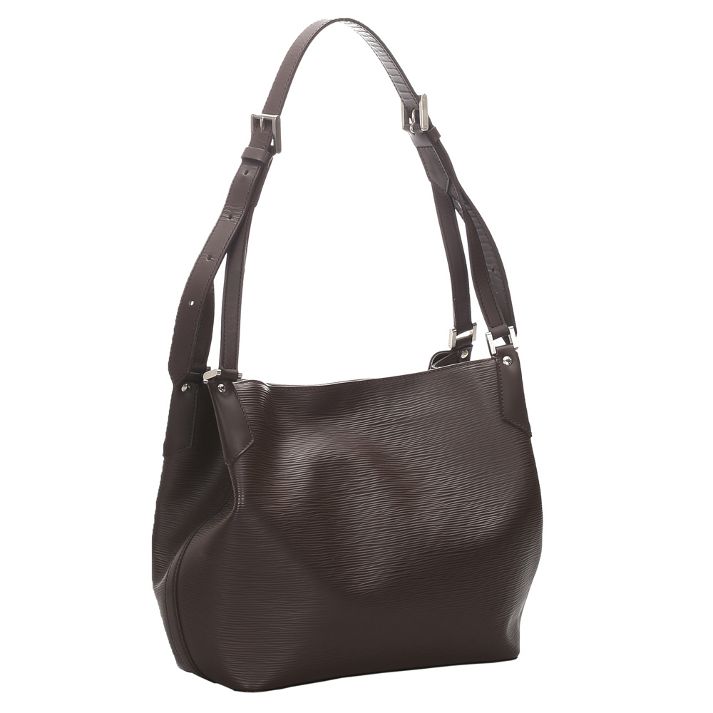 

Louis Vuitton Brown Epi Leather Mandara MM Bag