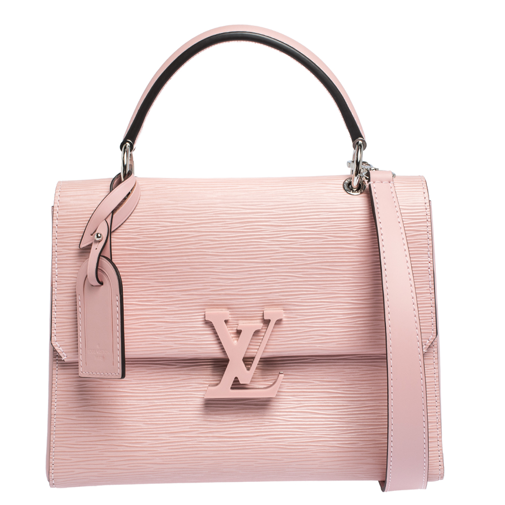 Louis Vuitton Rose Ballerine Epi Leather Grenelle PM Bag