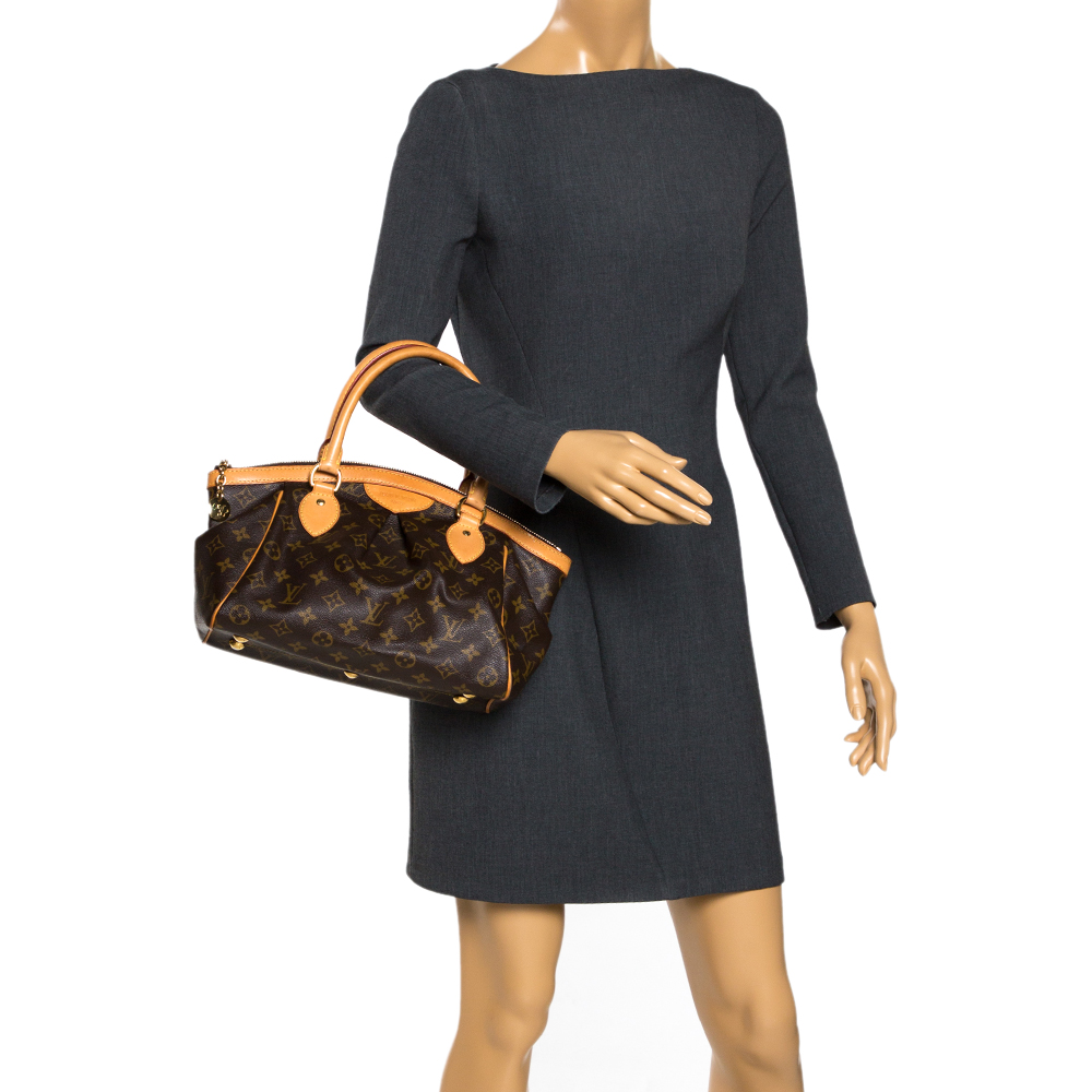 

Louis Vuitton Monogram Canvas Tivoli PM Bag, Brown