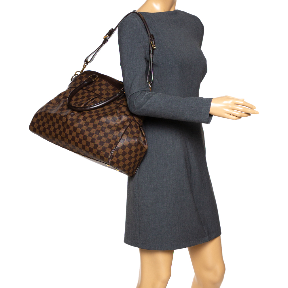 

Louis Vuitton Damier Ebene Canvas Trevi GM Bag, Brown