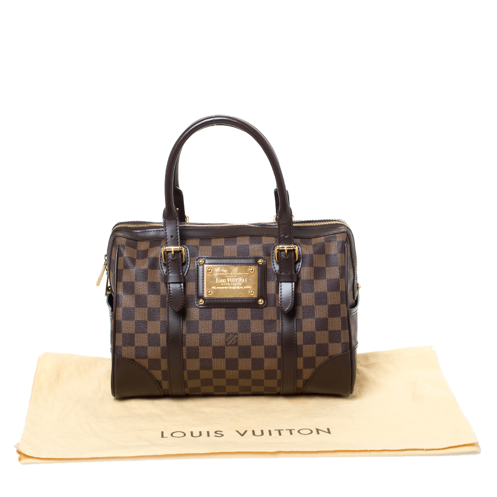 Louis Vuitton Damier Ebene Canvas Berkeley Bag - ShopperBoard