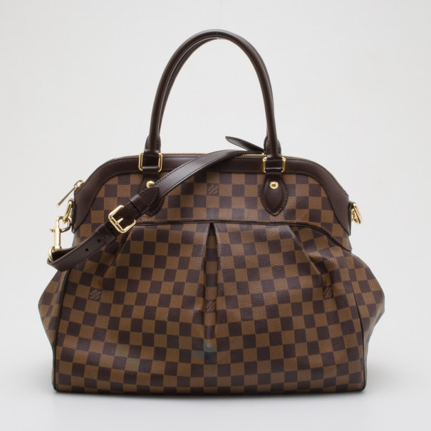 Pre Owned Louis Vuitton Damier Ebene Trevi GM