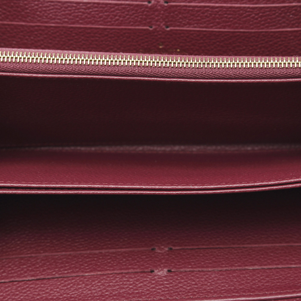 

Louis Vuitton Pink Monogram Empreinte Zippy Wallet