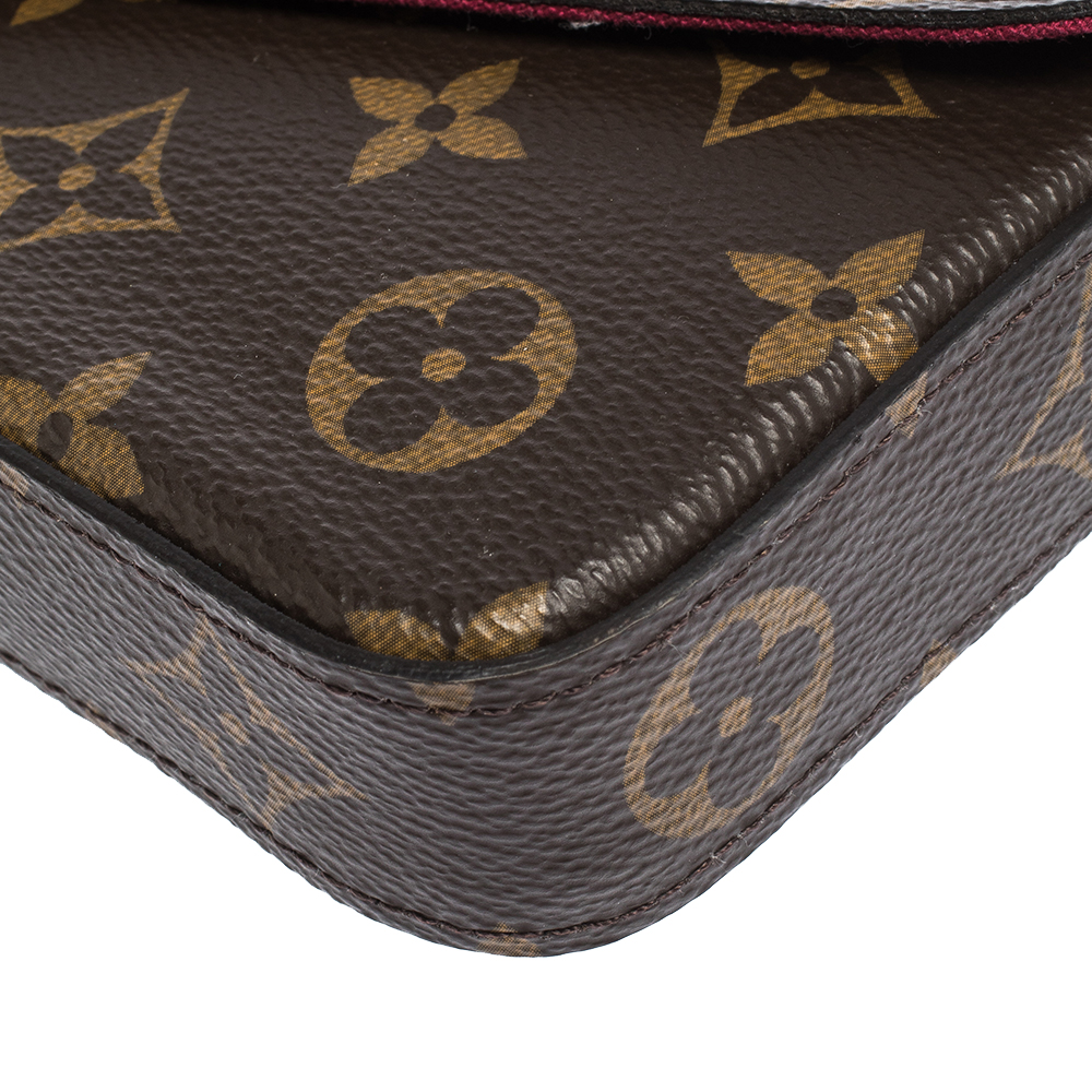 Louis Vuitton Monogram Canvas Felicie Pochette Bag – STYLISHTOP