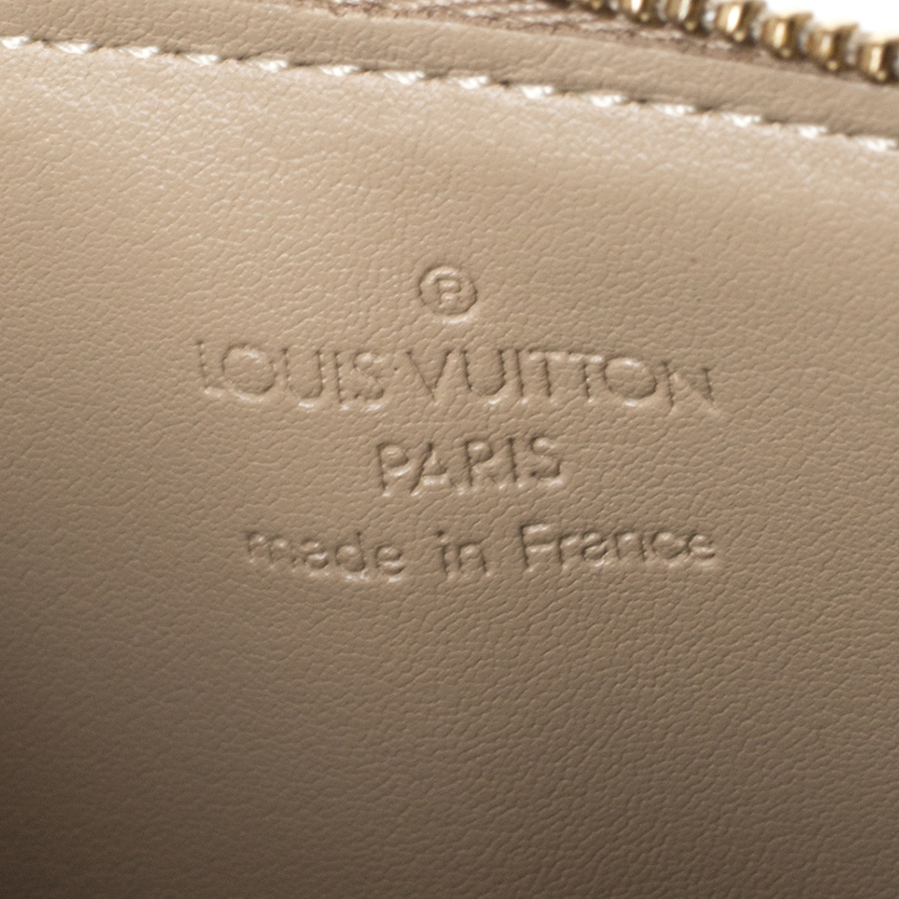 Louis Vuitton Beige Monogram Vernis Lexington Fleurs Pochette Accessoires  Louis Vuitton | The Luxury Closet