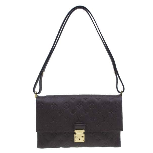 Pre Owned Louis Vuitton Brown Monogram Empreinte Fascinante Shoulder Bag