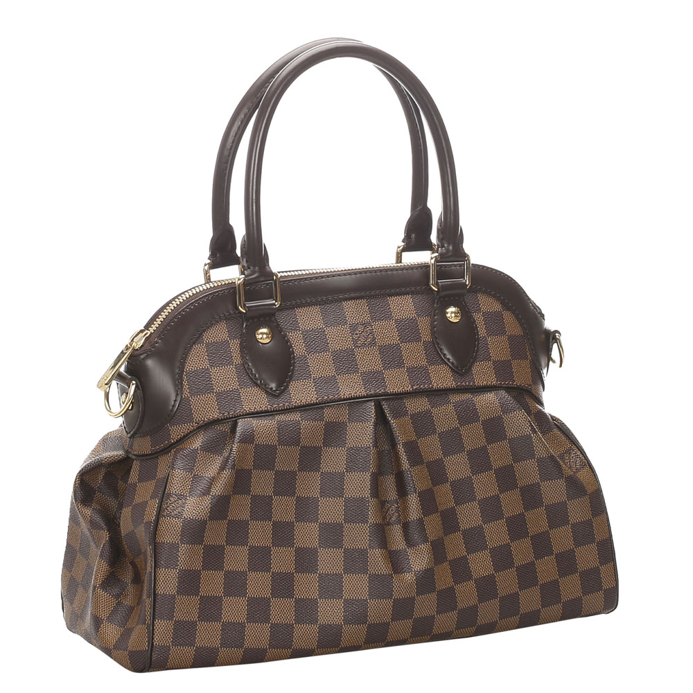 

Louis Vuitton Damier Ebene Canvas Trevi PM Bag, Brown