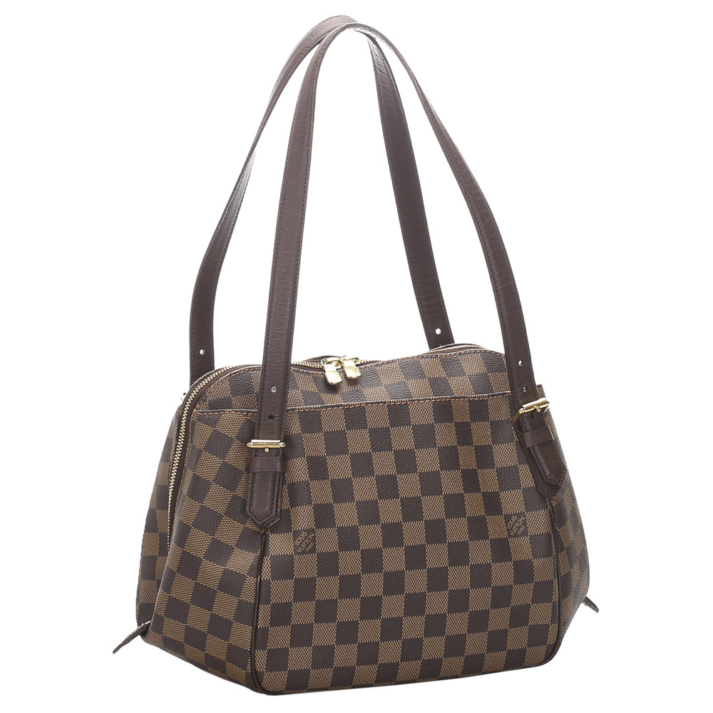 

Louis Vuitton Damier Ebene Belem MM Bag, Brown