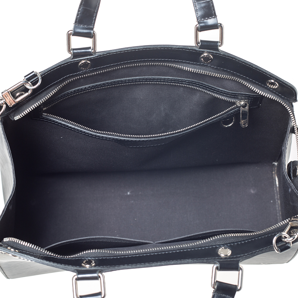 Louis Vuitton Brea Handbag Electric Epi Leather GM Black 230485136