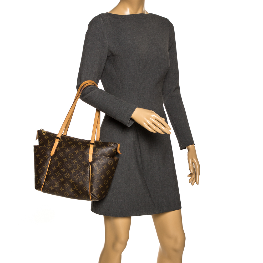 

Louis Vuitton Monogram Canvas Totally PM Bag, Brown
