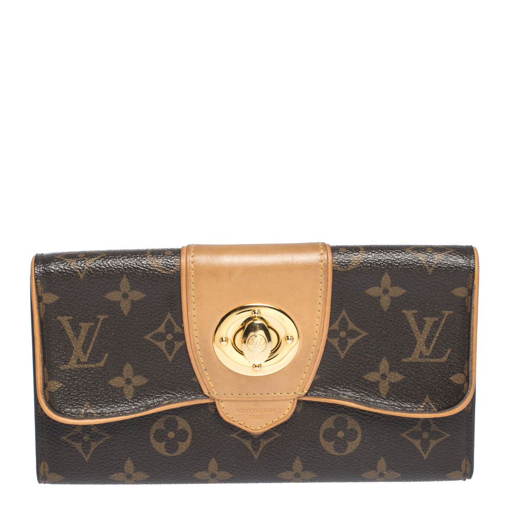 Pre Owned Louis Vuitton Monogram Canvas Boetie Wallet